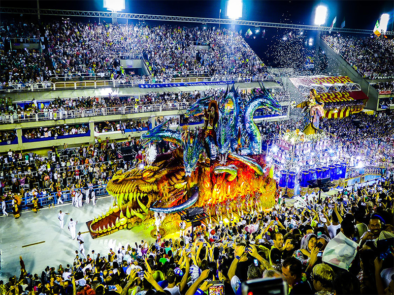 Carnival Rio de Janeiro, Brazília