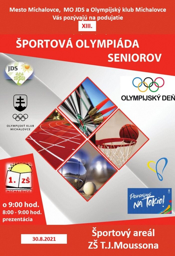 športová olympiáda seniorov Michalovce