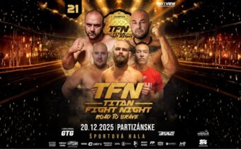 TFN 21 v Partizánskom: Titan Fight Night prinesie titulový zápas