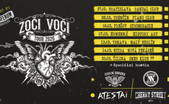 ZOČI VOČI TOUR 2026: slovenské turné plné energie a živej hudby