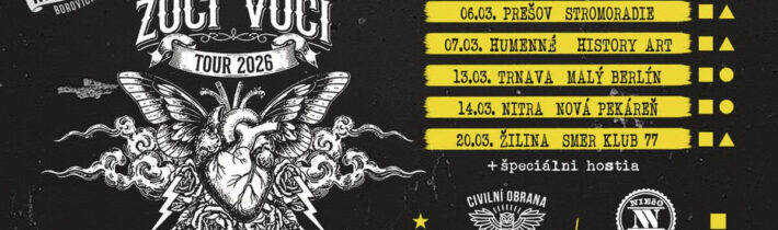 ZOČI VOČI TOUR 2026: slovenské turné plné energie a živej hudby