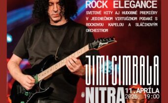 Jimi Cimbala: Rock Elegance (Nitra, 11. apríla 2026)
